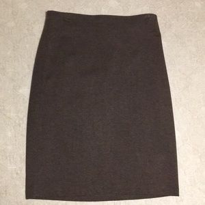Philosophy Grey/Beige Pencil Skirt